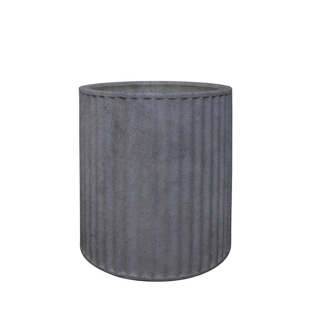 Piako ribbed cylinder planters - AVAIL FOR PRE-ORDER